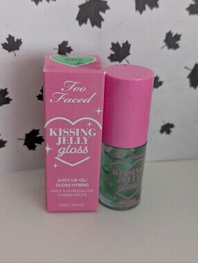 Too Faced Kissing Jelly Gloss Juicy Lip Oil/Gloss Hybrid - Green Apple
